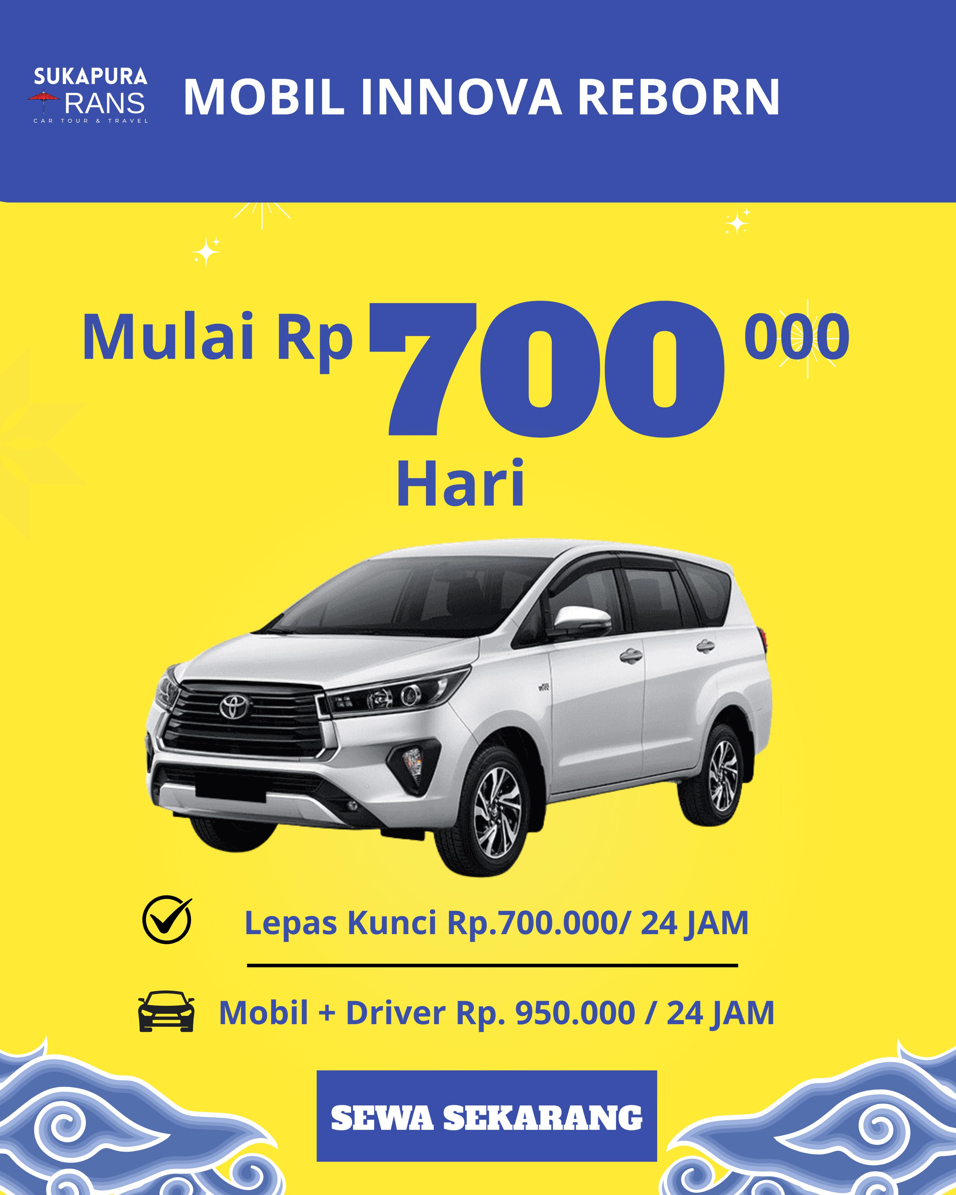 sewa mobil murah Innova Reborn tasikmalaya